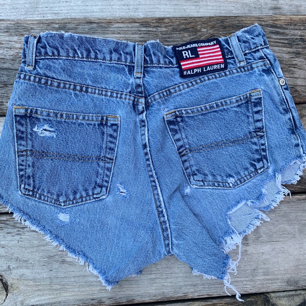 RALPH LAUREN CUT OFF SHORTS
